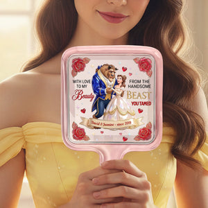 Fancy Couple Handle Mirror, Personalized Gifts For Her (Wife & Girlfriend) 03qhmg021225