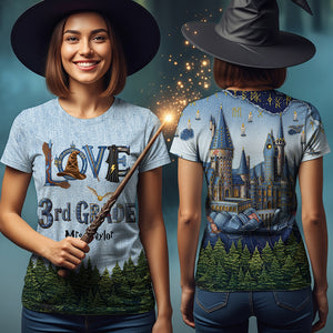 Magic Classroom Shirt Personalized Gifts For Teacher 02HUDT030725