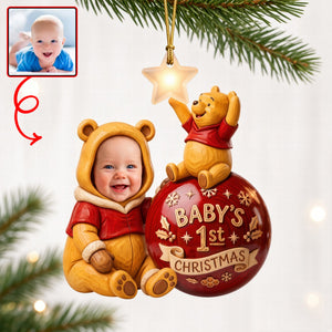 Baby 1st's Christmas Ornament - Custom Photo Gifts For Kids 05paqn061026