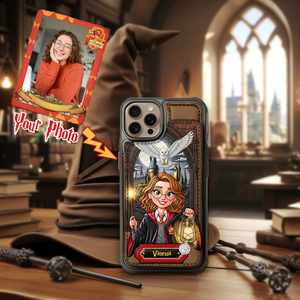 Halloween Leather Flip Wallet Phone Case - Personalized Gift For Halloween 04NAMG220825