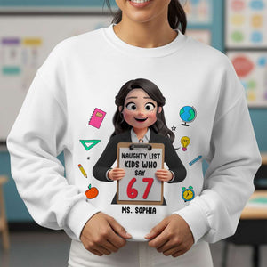 Funny Teacher 2D Shirt - Personalized Gifts For Teachers 01NATN211125