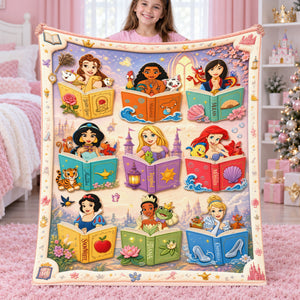 Magical Storybook Blanket - Personalized Gifts For Kid 04naqn061026