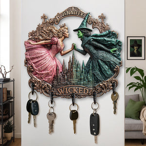 01tgqn180725 Witch Key Hanger - Personalized Gifts