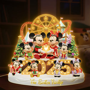 Family Custom Shape Acrylic Light Box - Personalized Gifts For Family 02pata131125