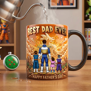 Best Dad Ever Magic Mug - Personalized Gifts For Dad 02natn150426