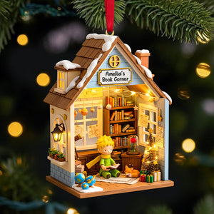 Personalized Gifts For Book Lovers Christmas Ornament 06pgtn031025