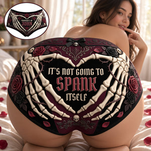 Dark Romance Skeleton Women's Briefs - Personalized Gifts For Couple 07nalu180926