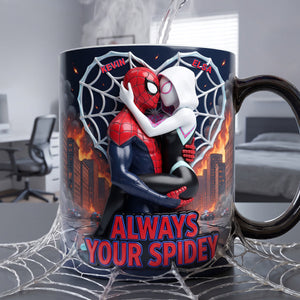 Kissing Couple Magic Coffee Mug - Personalized Gifts For Couple 02TYTA040826