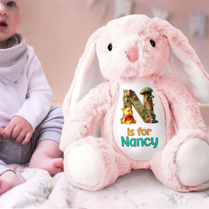 Personalized Gifts For Kids Stuffed Bunny 04kapu180325 - Bunny - GoDuckee