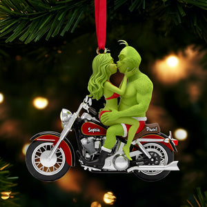 Couple's Ride Together Ornament - Personalized Gift For Couples 02OHLU241025