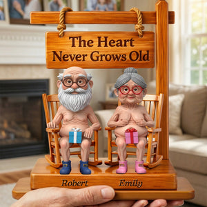 Naughty Old Couple Acrylic Plaque - Personalized Gifts For Couples 04ohqn020226