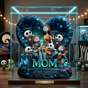 Horror Mom And Kids Acrylic Plaque - Personalized Gifts For Mother's Day Plaque 07TOLU060426