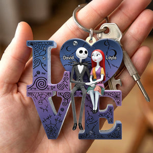 Couple Love Keychain - Personalized Gifts For Couple 07hymg251125