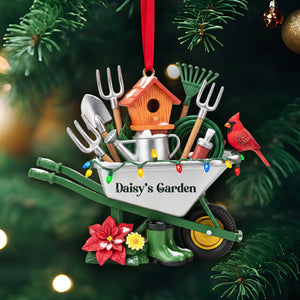 The Gardener's Tool Caddy Ornament - Personalized Christmas Gifts For Gardeners 06HULU230925