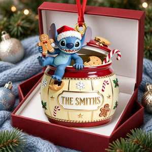 Playful Buddy Jam Jar Ornament - Personalized Gift For Christmas 06HADH021026