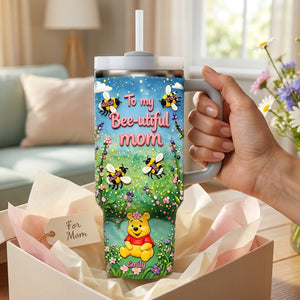 Bee-utiful Mom 40oz Tumbler - Personalized Gifts For Mother 02tymg040326