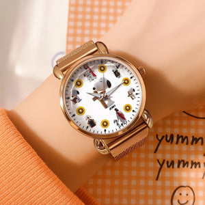 Personalized Gifts For Jesus Lovers Mesh Strap Quartz Watch 02natn170525