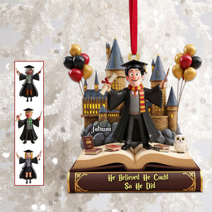 Magical Graduate Ornament - Personalized Gifts For Graduation Christmas Ornament 03NAMG021025