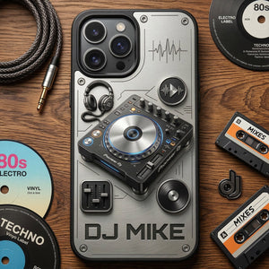 DJ Controller Phone Case - Personalized Gifts For Music Lovers 03natn160326