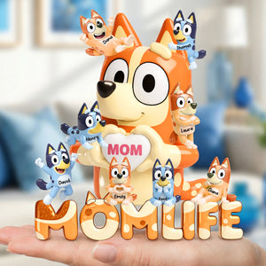 Mom Life Acrylic Plaque - Personalized Gifts For Mother 01ohqn030226
