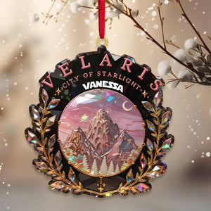 Dreamy City Of Star Ornament, Personalized Gifts For Fantasy Novel Fans 01QHMG131025