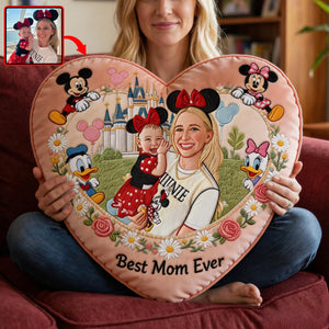 Custom Photo Beloved Mom Pillow, Personalized Gifts For Moms 05qhqn280326