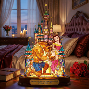Fairytale Couple Light Box, Personalized Gifts For Couple 04OHMG021225