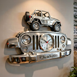 Off-road Acrylic Hanging Wall Clock - Personalized Gifts For Off-road Lovers 02tgqn291225
