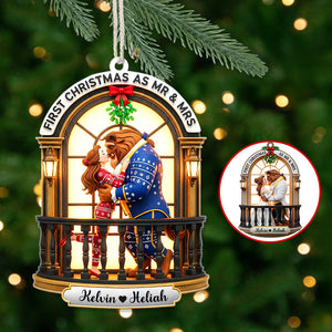 Personalized Gifts For Christmas, The Best Couple Acrylic Ornament 03namg230825