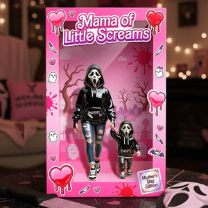 Horror Mom Acrylic Plaque - Personalized Gifts For Mothers 02nata240326