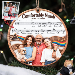 Pink Floyd Rock Legends Christmas Ornament - Personalized Custom Photo Gift For Family 01HUTA261026