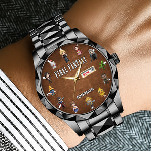 Level Up Men's Watch Personalized Gifts for Gamers 02NADT240725