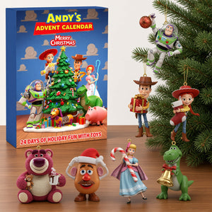 Funny Characters Advent Calendar Blind Box – Personalized Christmas Gift 031PGTN101125