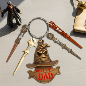 Drive Safe Acrylic Keychain Personalized Gifts For Dad 05nalu280525