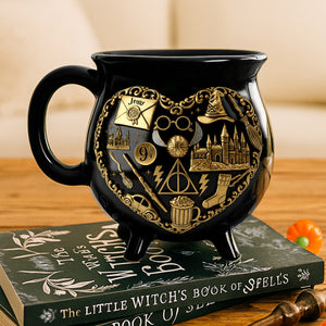 Personalized Halloween Gifts For Movie Fans Ceramic Cauldron Mug 03natn210825