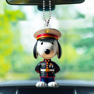 Navy Soldier Car Ornament - Personalized Gifts For Navy Soldier 02HUPU160725