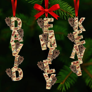 Alphabet Name Ornament - Personalized Christmas Gifts 03toqn291025