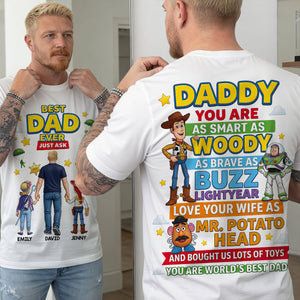 Best Dad Ever Shirt - Personalized Gifts For Dad 03hudt080526-Homacus