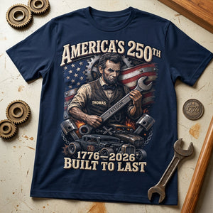 Mechanic Freedom - Celebrated America 250th Anniversary Shirt - Gifts For Patriots 05padt080626