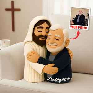 Jesus Heaven Pillow - Custom Photo Gifts For Memorial Christian Pillow 09HULU081225