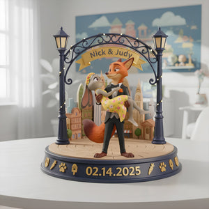 Romantic Couple Light Box Personalized Gifts For Couple 08TODT271125