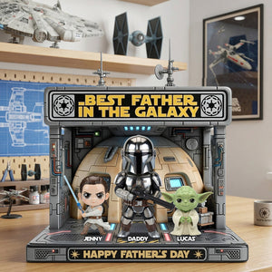 Best Adventure Dad Acrylic Plaque - Personalized Gifts For Dads 02OHTN130426