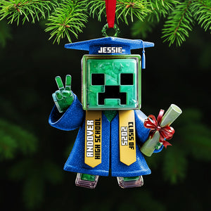 Graduation Ornament - Personalized Gift For Graduation Christmas Ornament 01TGTA221025