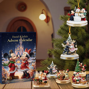 Couple Christmas Activities Advent Calendar Custom Acrylic Blindbox - Personalized Gift For Christmas 04pgta221025