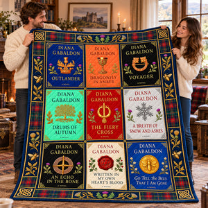 Fantasy Time Traveler Blanket - Personalized Gifts 06nalu071026