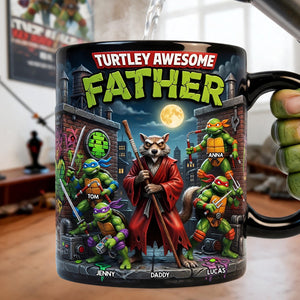 Awesome Father Magic Ceramic Mug - Personalized Gifts For Dad 04TYDT190526