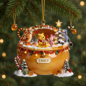 Sweet Holiday Acrylic Ornament - Personalized Gifts For Christmas 02halu140826