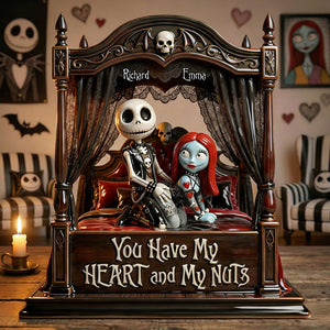 Funny Couple Acrylic Plaque - Personalized Gifts For Couple 05TGDT300126