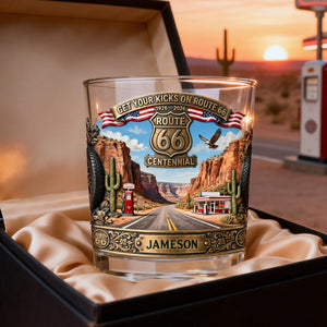 Centennial Century Celebration Drinking Glass - Personalized Gifts For Road Trip Lovers 01kimg160326