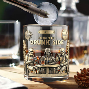 Drunk Galaxy Troop Whiskey Glass, Personalized Gifts For Movie Fans & Drinking Lovers 04qhtn050825
